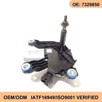 Wanray 67637329850 7329850 Motor del Limpiaparabrisas Trasero para MINI Cooper F55 F56 2014-2021, Motor del Limpiaparabrisas del Ventilador Trasero, 12V