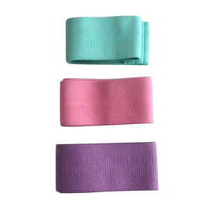 Stoff-Übungs schleifen bänder Kraft bänder Widerstands bänder für Beine und Po Yoga Pilates Reha Fitness und Heim training - Product Image 3