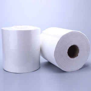 Lint miễn phí cellulose lau Jumbo cuộn giấy cơ khí bề mặt khử trùng dầu hấp thụ công nghiệp lớn cuộn giấy làm sạch - Product Image 6