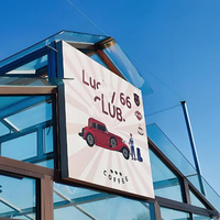 Nueva Caja de Luz Publicitaria LED Fija sin Bordes, Fácil de Instalar, Luz Cálida y Admite Personalización
