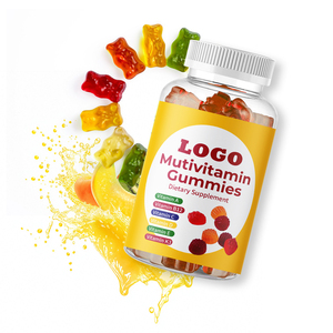 תוסף תזונה פרטי רב מכר, 13 רכיבים תזונתיים, סוכריות גומי מולטי ויטמין למבוגרים - Product Image 1