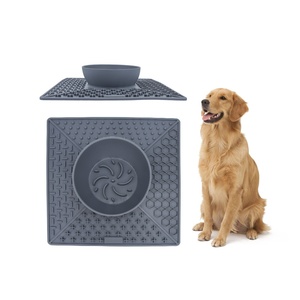 Tazón de Silicona para Alimentación Lenta de Mascotas, para Perros y Gatos, <span class=keywords><strong>Anti</strong></span>-Asfixia, Antideslizante, <span class=keywords><strong>Anti</strong></span>-Vuelco - Product Image 1