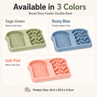 Offre Spéciale – Gamelles de Luxe en Silicone pour Animaux : Gamelle Anti-Étouffement à Manger Lentement et Gamelle à Lécher pour Chats et Chiens