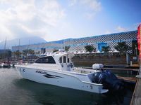 Grandsea Yeni 40ft/12m Dizel FRP Japon Kabinli Açık Deniz Uzun Olta Balıkçılığı Teknesi 300HP Çift Motorlu 36 Knot Hızında