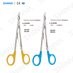 <span class=keywords><strong>Pinza</strong></span> de Titanio SHINVA, Instrumentos Quirúrgicos para Cirugía Cardíaca, Torácica y Vascular, Pinzas de Titanio - Product Image 2