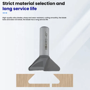 45 độ vát xử lý cắt tùy chỉnh chế biến gỗ khía cắt đầu cho bakerwood Máy phay ODM OEM phay - Product Image 2