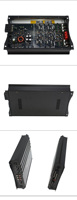 Amplificateur de voiture à 4 canaux de classe AB 50W * 4CH Amplificateur stéréo audio puissant pour haut-parleurs de voiture