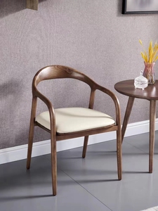 XY Best <span class=keywords><strong>Chaise</strong></span> de salle à manger <span class=keywords><strong>en</strong></span> cuir au design vintage traditionnel Accoudoirs <span class=keywords><strong>en</strong></span> <span class=keywords><strong>bois</strong></span> pour restaurant Salon Maison Café Espace Vente <span class=keywords><strong>en</strong></span> gros - Product Image 3