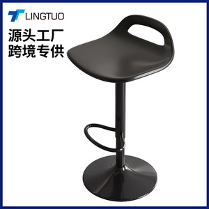 Bar Stool Adjustable Height <b>Plastic</b> Frame For <b>Dining</b> Room And Bar Use - Product Image 5