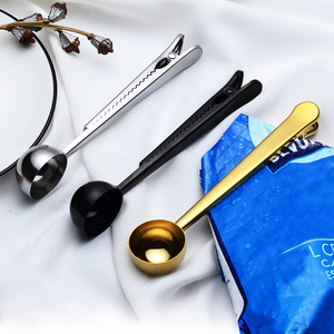 Измерительная ложка из нержавеющей стали с длинной ручкой и логотипом заказчика - Product Image 1