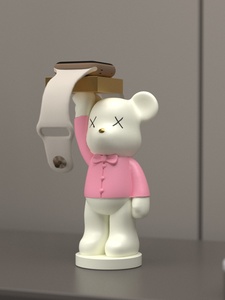 แท่นชาร์จเรซินงานฝีมือสไตล์รักฐานเรซินตกแต่งสำหรับนาฬิกาแอปเปิ้ลและของประดับที่นั่งแบบ IWatch8 - Product Image 3