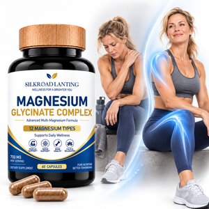 Formule avancée multi-magnésium, 12 types de glycinate de magnésium pour une absorption rapide et la santé osseuse - Product Image 1