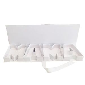 Caja de Regalo para el Día de la Madre con Forma de Letra de Cartón 'MAMA' para Arreglos Florales - Product Image 4