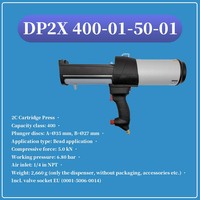 Sulzer MIXPAC DP2X Serie Pneumatische 2-Komponenten-Leimspenderpistole mit mehreren Verhältnissen 200ml 1:1/2:1/4:1/10:1 Kartuschen pistole