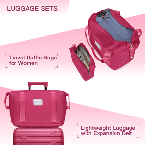 Set di Valigie di Alta Qualità da 6 Pezzi per Uso Familiare, <span class=keywords><strong>Viaggi</strong></span> a Lungo Termine e Scolastici, Prodotto in Fabbrica con Magazzino in America - Product Image 3
