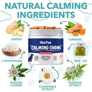 Factory Calming Chews Supplement Treat for <strong>Dogs</strong> Anxiety Relief, <strong>Pain</strong> Relief and Stress Relief Health Food Pets Treats - Product Image 3