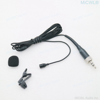 Beige Mini LAVALIER CLIP SUR MICROPHONE OMNI-DIRECTIONAL POUR SK100 EW100 G1 G2 G3 G4 EW300 EW500 3.5mm Local Sennheis Plug Noir
