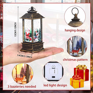 Pendentifs <span class=keywords><strong>de</strong></span> table Joyeux Noël, petite veilleuse, décorations <span class=keywords><strong>de</strong></span> Noël en forme <span class=keywords><strong>de</strong></span> Père Noël, bonhomme <span class=keywords><strong>de</strong></span> neige <span class=keywords><strong>et</strong></span> renne, décorations <span class=keywords><strong>de</strong></span> Noël, Natal - Product Image 4
