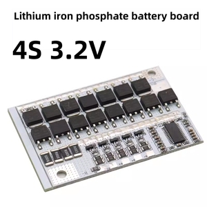 Placa de circuito de batería de litio ternaria Li-ion LMO de 3S 4S 5S 3.2V 3.7V BMS 12V 21V 100A con balance de carga Li-POLYMER - Product Image 6