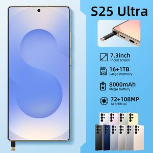 2025 mới siêu tốc độ cao S25 siêu 16GB + 1TB 5g điện thoại thông minh toàn cầu mở khóa 8 + 2 <span class=keywords><strong>Android</strong></span> điện thoại thông minh Điện thoại - Product Image 4