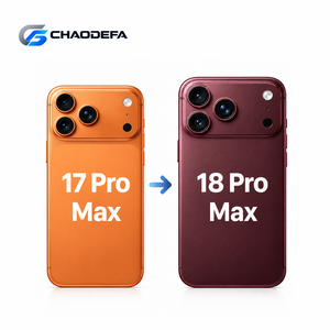ชุดอุปกรณ์แปลงฝาหลังแบบ DIY ดีไซน์กระจกพร้อมชิ้นส่วนขนาดเล็กสำหรับ iPhone 17 Pro Max เป็นรุ่น 18 Pro Max อะไหล่ซ่อม - Product Image 1