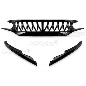Kit carrosserie pour Honda Civic 2016-2019, calandre de pare-chocs, grilles de course, bandes décoratives, calandre avant, pièce extérieure - Product Image 5