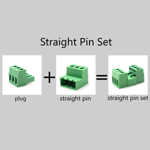 2EDGKR Kit d'assortiment de connecteurs de borniers PCB à pas de 5.08mm 2Pin 3Pin 4Pin 5Pin Connecteurs automobiles pour câble 24-12AWG - Product Image 4