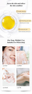 Jabón Facial en Barra Blanqueador y Rejuvenecedor de Caracol Dorado de Venta Caliente de Fábrica - Product Image 3