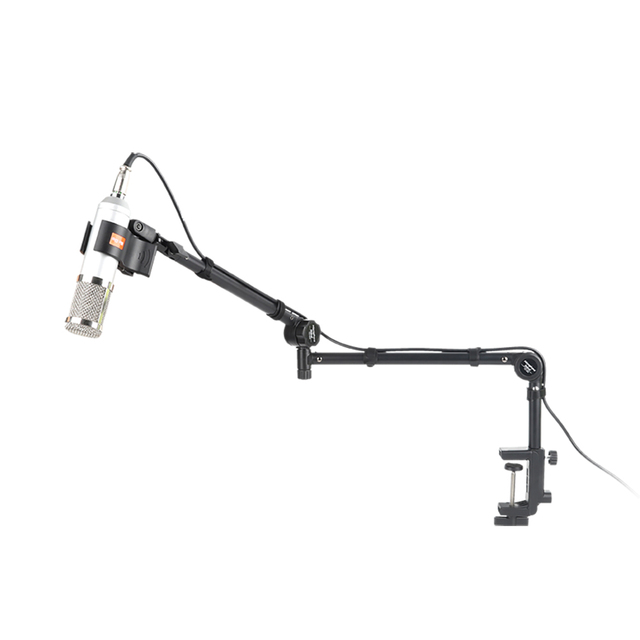 New Desktop Metal Cantilever Microphone Stand Live Recording Universal Rotating Folding Spring-free Microphone Stand
