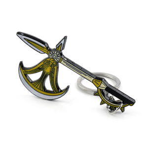 Porte-clés en alliage de zinc avec pendentif des sept péchés capitaux, cadeau créatif, bijoux, porte-clés - Product Image 3