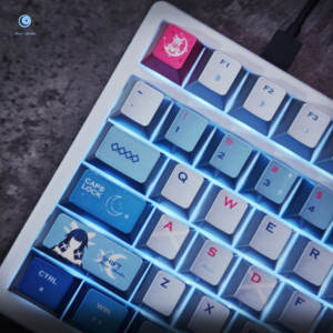 <span class=keywords><strong>Clavier</strong></span> en alliage d'aluminium personnalisé MTA752, touches métalliques peintes avec écran et bouton, claviers sans fil OEM/ODM pour joueurs - Product Image 4