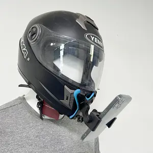 Arnés de pecho con soporte móvil de fábrica al por mayor Montaje de pecho profesional para casco de motocicleta y bicicleta