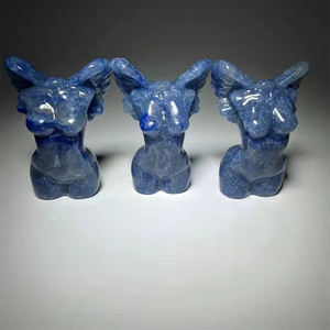 Cristaux de guérison Nu Sexy lepdolite Femme Modèle Corps <span class=keywords><strong>Figurine</strong></span> Avec Ailes - Product Image 5