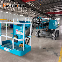 Plateforme de travail aérienne articulée télescopique autopropulsée diesel-hydraulique à rotation continue CE ISO 360, hauteur maximale 48,6 m