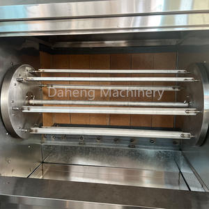 เครื่องย่างไก่ถ่านแบบมีประตูกระจกเตาอบแบบร้อนด้วยแก๊สและถ่านสำหรับใช้ในเชิงพาณิชย์ - Product Image 5