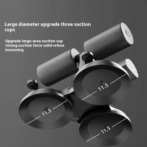 Rouleau abdominal pour assistant assis en acier inoxydable <span class=keywords><strong>de</strong></span> fitness à domicile avec trois ventouses et équipement <span class=keywords><strong>de</strong></span> perte <span class=keywords><strong>de</strong></span> poids à corde <span class=keywords><strong>de</strong></span> traction - Product Image 4