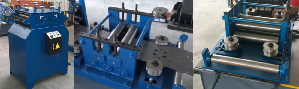 China factory making warehouse / supermarket metal steel shelving storage pallet upright rack cold roll forming machine
