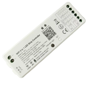 <span class=keywords><strong>Controller</strong></span> LED WL5 2.4G Wireless RF con Controllo Remoto e App per Smartphone, 5 in <span class=keywords><strong>1</strong></span> per Strisce LED - Product Image 1