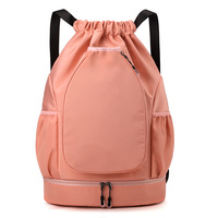 Sac à dos léger pour hommes et femmes, idéal pour la gym, les voyages, les trajets quotidiens, la plage et les vacances, avec compartiment pour chaussures