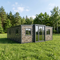 Maison préfabriquée intégrée, maison extensible de 20 pieds, installation rapide, 1 à 3 chambres, maison australienne de type granny flat