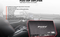 Procesador de Señal Digital para Auto DSP de 4 a 6 Canales, Amplificador DSP Plug&Play con Salida de 4X150W, Compatible con Windows/Android/Apple IOS, Ajuste de Sonido
