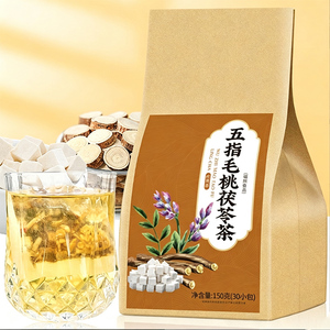Té Herbal Natural Wu Zhi <span class=keywords><strong>Mao</strong></span> Tao <span class=keywords><strong>Fu</strong></span> Ling en Bolsitas, Té de Poria de Cinco Dedos, Personalizado OEM, Marca Privada - Product Image 2