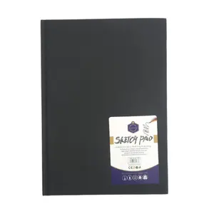 Goede Kwaliteit Blanco Afdrukken Harde Kaft Schetsboek Kraftpapier Kunstenaars A4 Schetsboek Voor Tekenen