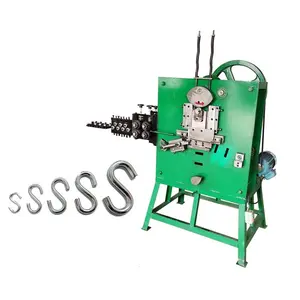 High quality s shape hook buckle bending machine China supplier s hook forming machine with mould