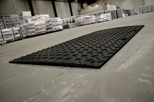 Sàn Tùy Chỉnh Nhà Sản Xuất Cắt Nhiệm Vụ Nặng Nề Theo Dõi Đường Thảm <span class=keywords><strong>HDPE</strong></span> Tấm Nhựa Mặt Đất Bảo Vệ Mat Cho Đầm Lầy Xây Dựng - Product Image 4