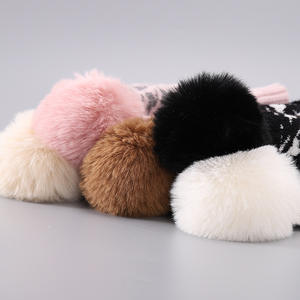 Bonnet unisexe jacquard à <span class=keywords><strong>pompon</strong></span>, motif écossais, tricoté, chaud pour l'hiver - Product Image 5