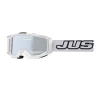 Masque Just1 Iris 2.0 Party Blanc avec Lentille Transparente