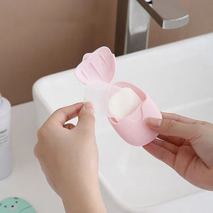 Wholesale Wholesale Portable Disposable Cleaning <b>Soap</b> <b>Paper</b> 50Pcs Travel New Cartoon Cute - Product Image 2