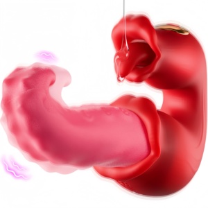 Juguete Sexual en Oferta, Estimulador de Clítoris y Punto G, Vibrador con Lengua Oscilante para Mujeres - Product Image 1