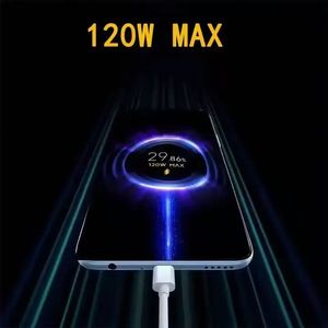 Gold Label Display 6A USB <b>Type</b> <b>C</b> 120W <b>Charging</b> <b>Cable</b> Super Fast <b>Charging</b> Data <b>Cable</b> for Android Xiaomi Mobile Phones - Product Image 5